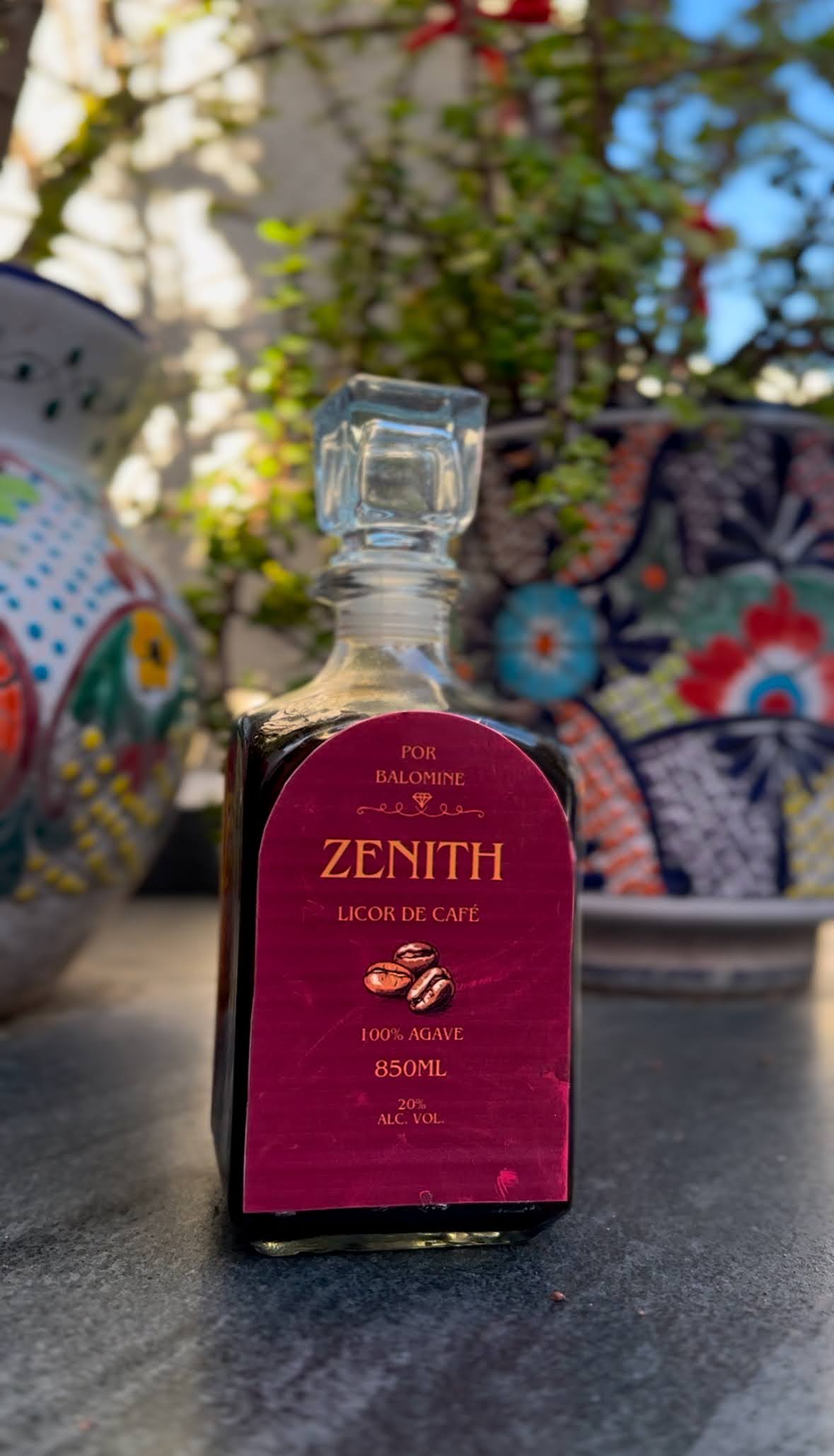 Licor de cafe 850ml - BALOMINE X ZENITH